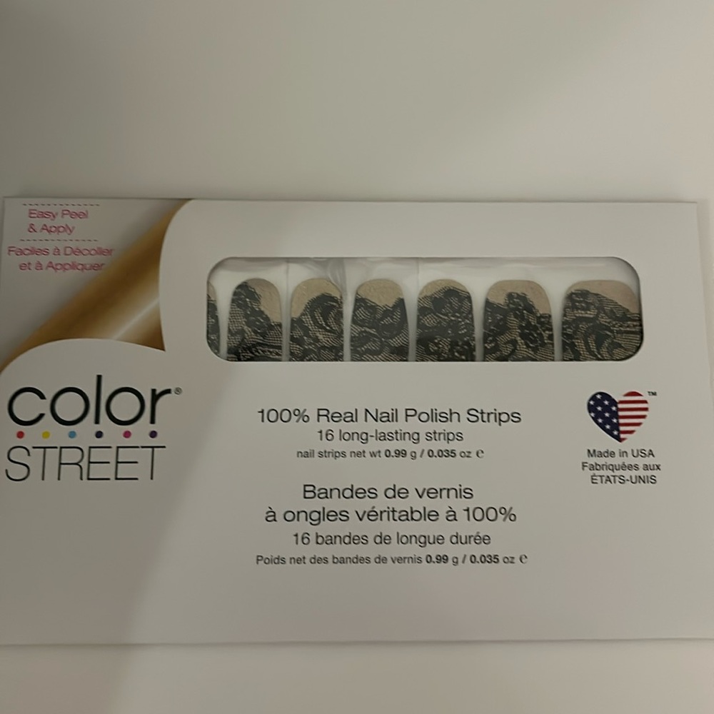 Color Street Lacey business nail strips